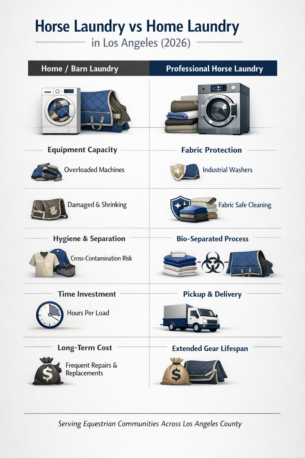 horse laundry vs home laundry